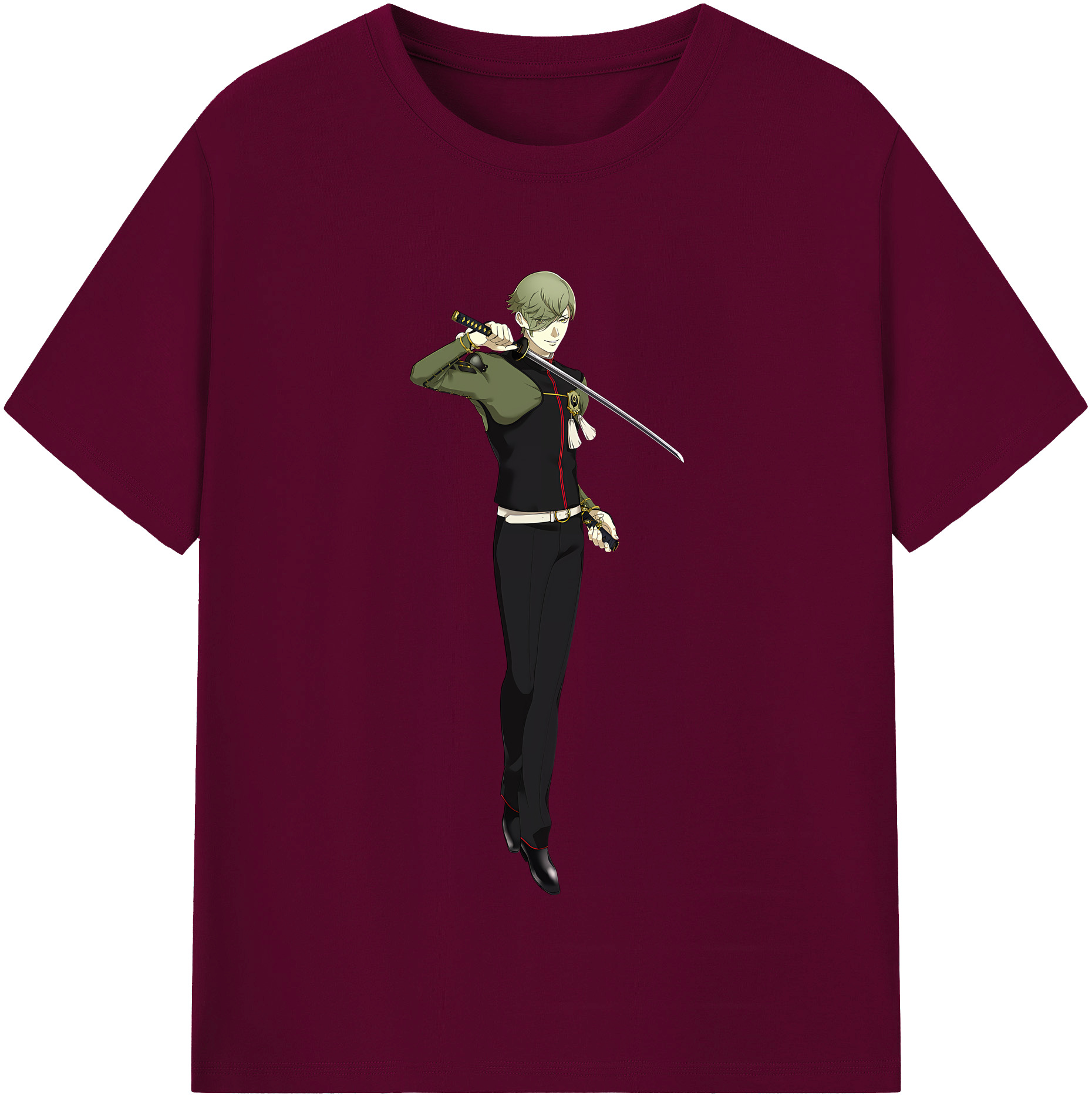 （画像用） 刀剣乱舞 Touken Ranbu レディースカジュアルプリントTシャツ（綿100％）